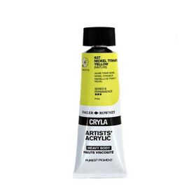 Daler Rowney 637 Nickel Titanate Yellow Seri B Cryla Artist 75 ml Akrilik Boya