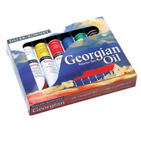 Daler Rowney 6x22 ml Georgian Yağlı Boya