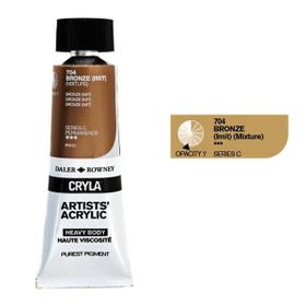 Daler Rowney 704 Bronze Seri C Cryla Artist 75 ml Akrilik Boya