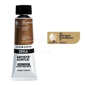 Daler Rowney 707 Rich Gold Seri C Cryla Artist 75 ml Akrilik Boya