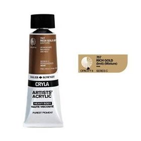 Daler Rowney 707 Rich Gold Seri C Cryla Artist 75 ml Akrilik Boya