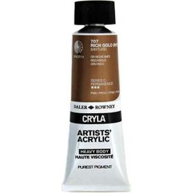 Daler Rowney 707 Rich Gold Seri C Cryla Artist 75 ml Akrilik Boya