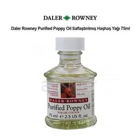 Daler Rowney 75 ml Purified Poppy Oil Saflaştırılmış Haşhaş Yağı