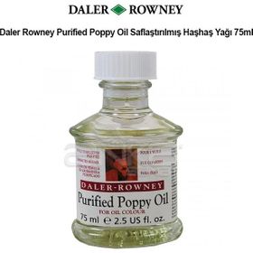 Daler Rowney 75 ml Purified Poppy Oil Saflaştırılmış Haşhaş Yağı