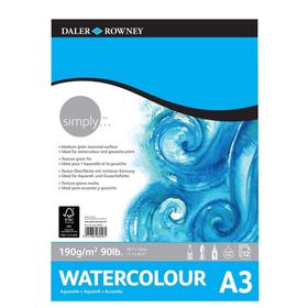 Daler Rowney A3 190 gr Simply Sulu Boya Seti