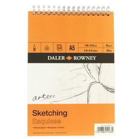 Daler Rowney A5 30 Yaprak Spiralli Eskiz Defteri