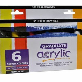 Daler Rowney Akrilik Graduate 6’lı Primary Set