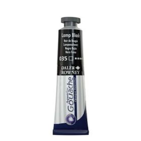 Daler Rowney Aquafine 035 Lamp Black 15 ml Tüp Guaj Boya