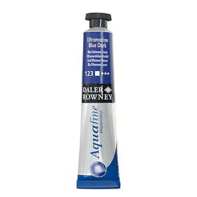 Daler Rowney Aquafine 123 Blue Dark 15 ml Tüp Guaj Boya