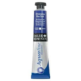 Daler Rowney Aquafine 123 Ultramarine Blue Dark 8 ml Tüp Sulu Boya