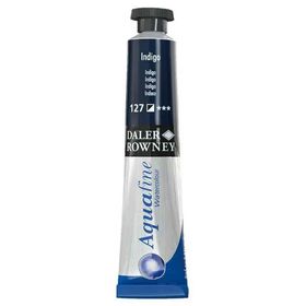 Daler Rowney Aquafine 127 Indigo 8 ml Tüp Sulu Boya