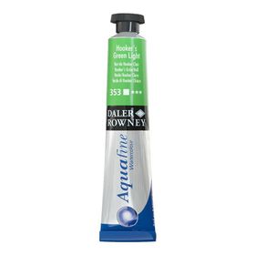 Daler Rowney Aquafine 353 Hookers Green Light 8 ml Tüp Sulu Boya
