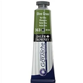 Daler Rowney Aquafine 363 Olive Green 15 ml Tüp Guaj Boya