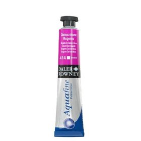 Daler Rowney Aquafine 414 Quinacridone Magenta 15 ml Tüp Guaj Boya