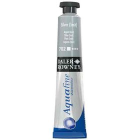 Daler Rowney Aquafine 702 Silver Imit 8 ml Tüp Sulu Boya