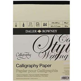 Daler Rowney Calligraphy A4 90 g 30 Yaprak Paper Blok