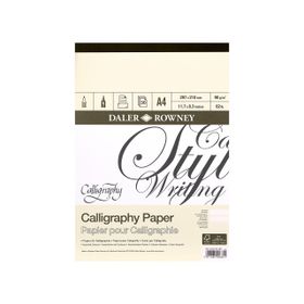 Daler Rowney Calligraphy Paper 90 gr 30 Yaprak Kaligrafi Kağıdı