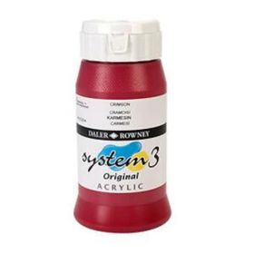 Daler Rowney Crimson 513 500 ml System 3 Akrilik Boya