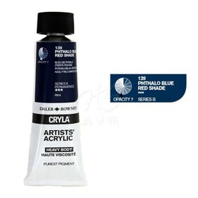 Daler Rowney Cryla Artist 139 Phthalo Blue Red Shade Seri B 75ml Akrilik Boya