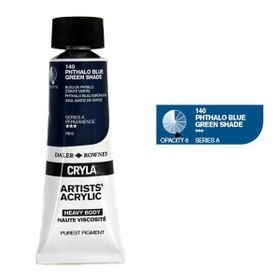 Daler Rowney Cryla Artist 140 Phthalo Blue Green Shade Seri A 75ml Akrilik Boya
