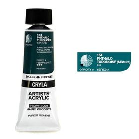 Daler Rowney Cryla Artist 154 Phthalo Turquoise Seri A 75ml Akrilik Boya