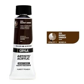Daler Rowney Cryla Artist 223 Burnt Umber Seri A 75ml Akrilik Boya