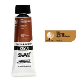 Daler Rowney Cryla Artist 230 Copper Seri A 75ml Akrilik Boya