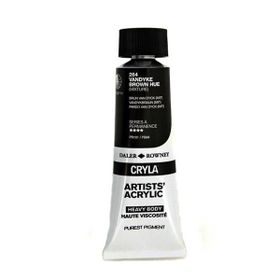 Daler Rowney Cryla Artist 264 Vandyke Brown Hue Seri A 75ml Akrilik Boya