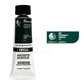 Daler Rowney Cryla Artist 361 Phthalo Green Seri A 75ml Akrilik Boya
