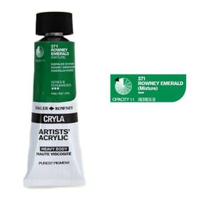 Daler Rowney Cryla Artist 371 Rowney Emerald Seri B 75ml Akrilik Boya