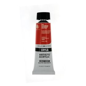 Daler Rowney Cryla Artist 507 Cadmium Scarlet Seri C 75ml Akrilik Boya
