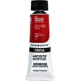 Daler Rowney Cryla Artist 512 Naphthol Crimson Seri B 75ml Akrilik Boya