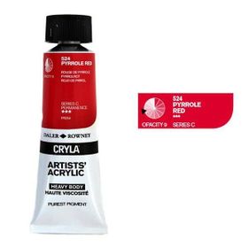 Daler Rowney Cryla Artist 524 Pyrrole Red Seri C 75ml Akrilik Boya
