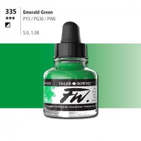 Daler Rowney Emerald Green 335 29,5 ml Fw Akrilik Mürekkep