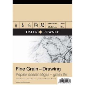 Daler Rowney Fine A5 120 g 30 Yaprak Grain Drawing