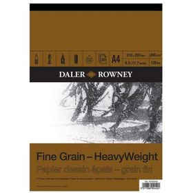 Daler Rowney Fine Grain Heavyweight A4 200 g 30 Yaprak Eskiz Blok