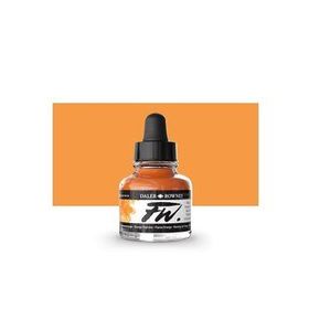 Daler Rowney Flame Orange 687 Fw Acrylic Artist Ink 29.5 ml Cam Şişe