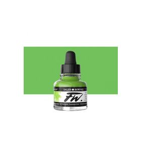 Daler Rowney Fluorescent Green 349 Fw Acrylic Artist Ink 29.5 ml Cam Şişe