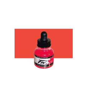 Daler Rowney Fluorescent Red 544 Fw Acrylic Artist Ink 29.5 ml Cam Şişe