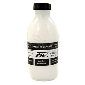Daler Rowney FW Acrylic Artist Ink 180 ml 011 White Akrilik Boya