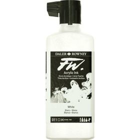 Daler Rowney FW Acrylic Artist Ink 180 ml 011 White Akrilik Boya
