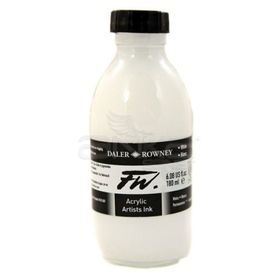 Daler Rowney FW Acrylic Artist Ink 180 ml 011 White Akrilik Boya