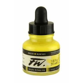 Daler Rowney Fw Ink Process Yellow 29.5 ml Likit Akrilik Boya