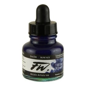 Daler Rowney Fw Ink Prussian Blue 29.5 ml Likit Akrilik Boya