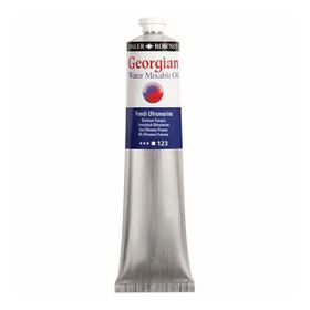 Daler Rowney Georgian 200 ml 123 French Ultramarine Water Mixable Oil Su Bazlı Yağlı Boya