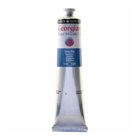 Daler Rowney Georgian 200 ml 129 Sevres Blue Water Mixable Oil Su Bazlı Yağlı Boya