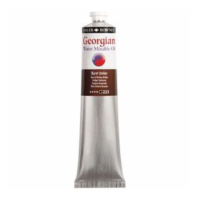 Daler Rowney Georgian 200 ml 223 Burnt Umber Water Mixable Oil Su Bazlı Yağlı Boya