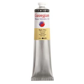 Daler Rowney Georgian 200 ml 635 Naples Yellow Water Mixable Oil Su Bazlı Yağlı Boya