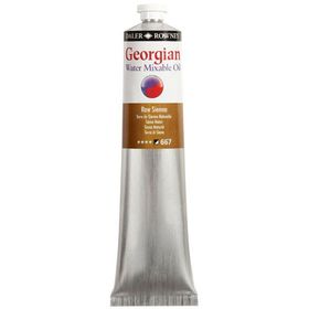 Daler Rowney Georgian 200 ml 667 Raw Siena Water Mixable Oil Su Bazlı Yağlı Boya