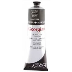 Daler Rowney Georgian 225ml N:034 Ivory Black Yağlı Boya